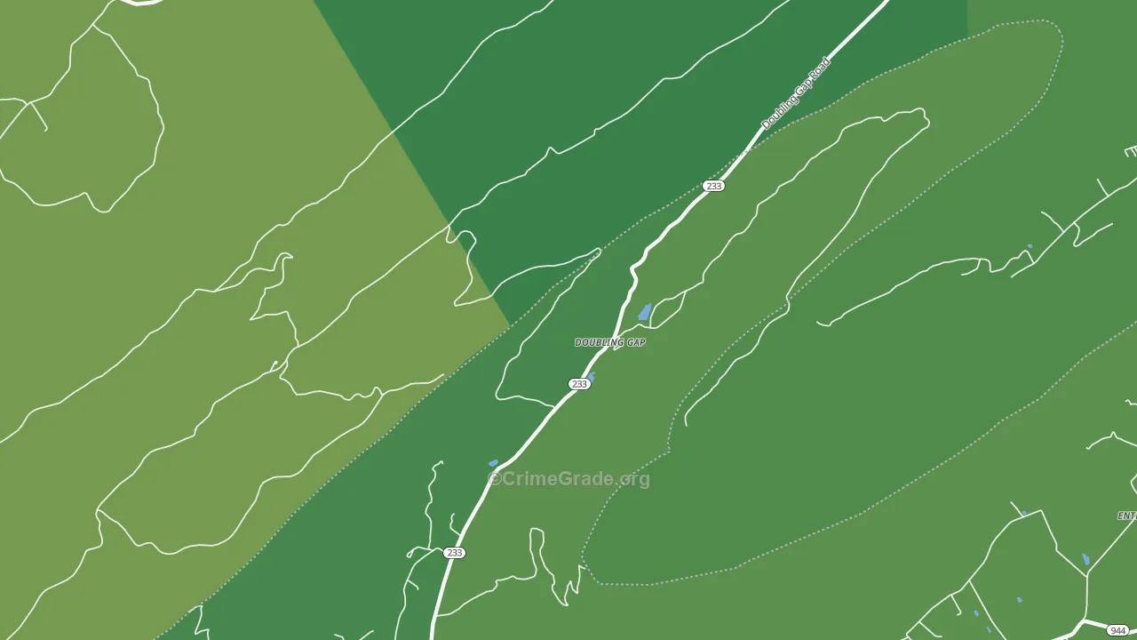 Doubling Gap, PA Map of Vehicle Theft Rates