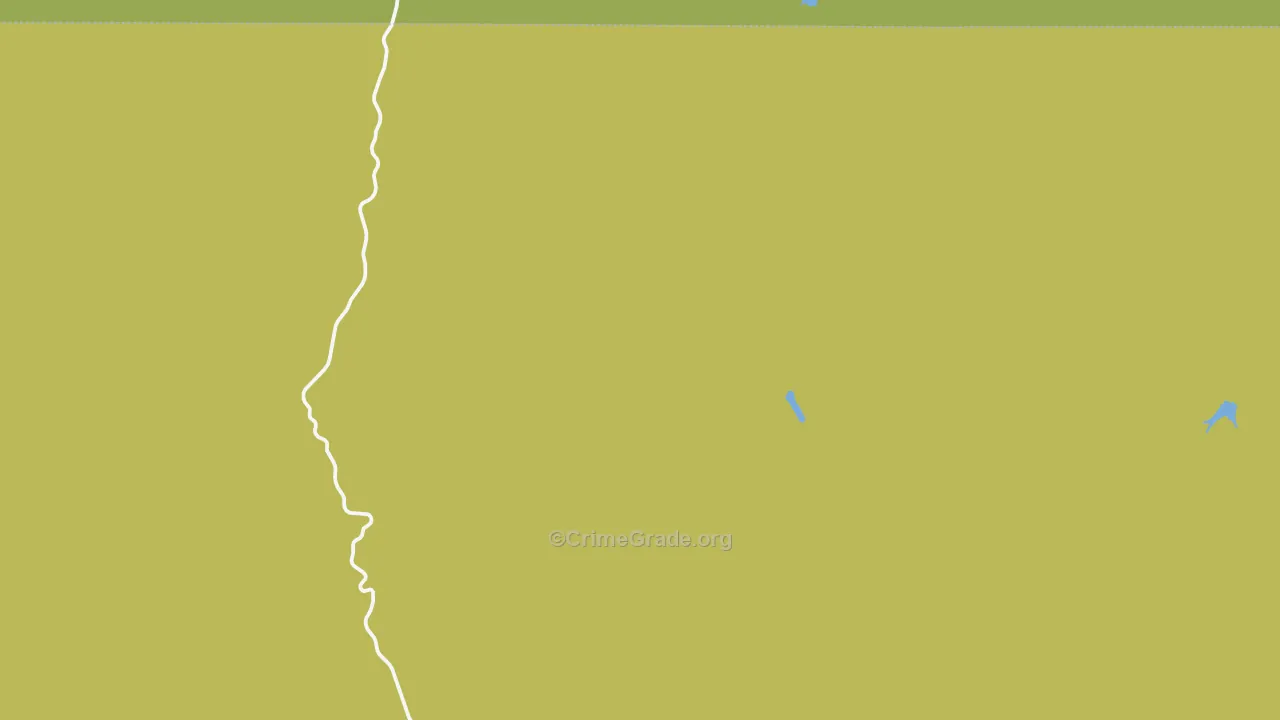 Doyleville, CO Map of Vehicle Theft Rates