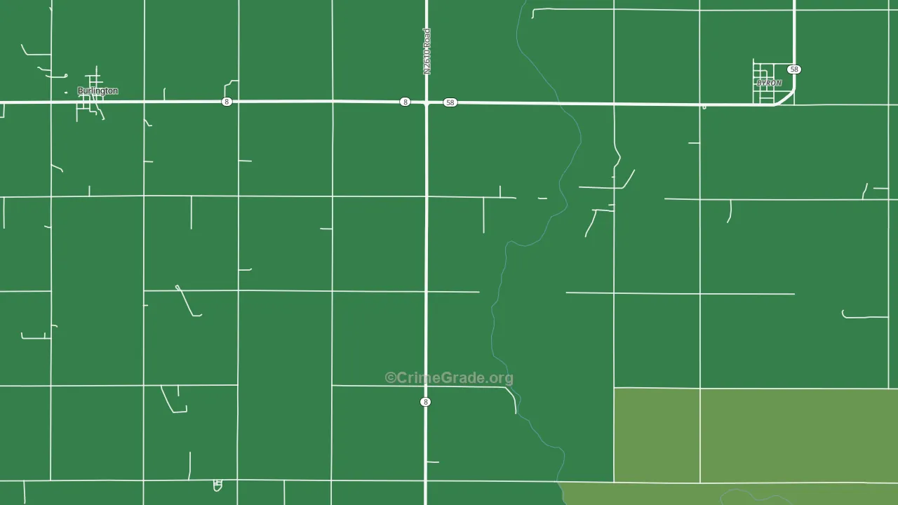 Driftwood, OK Map of Vehicle Theft Rates
