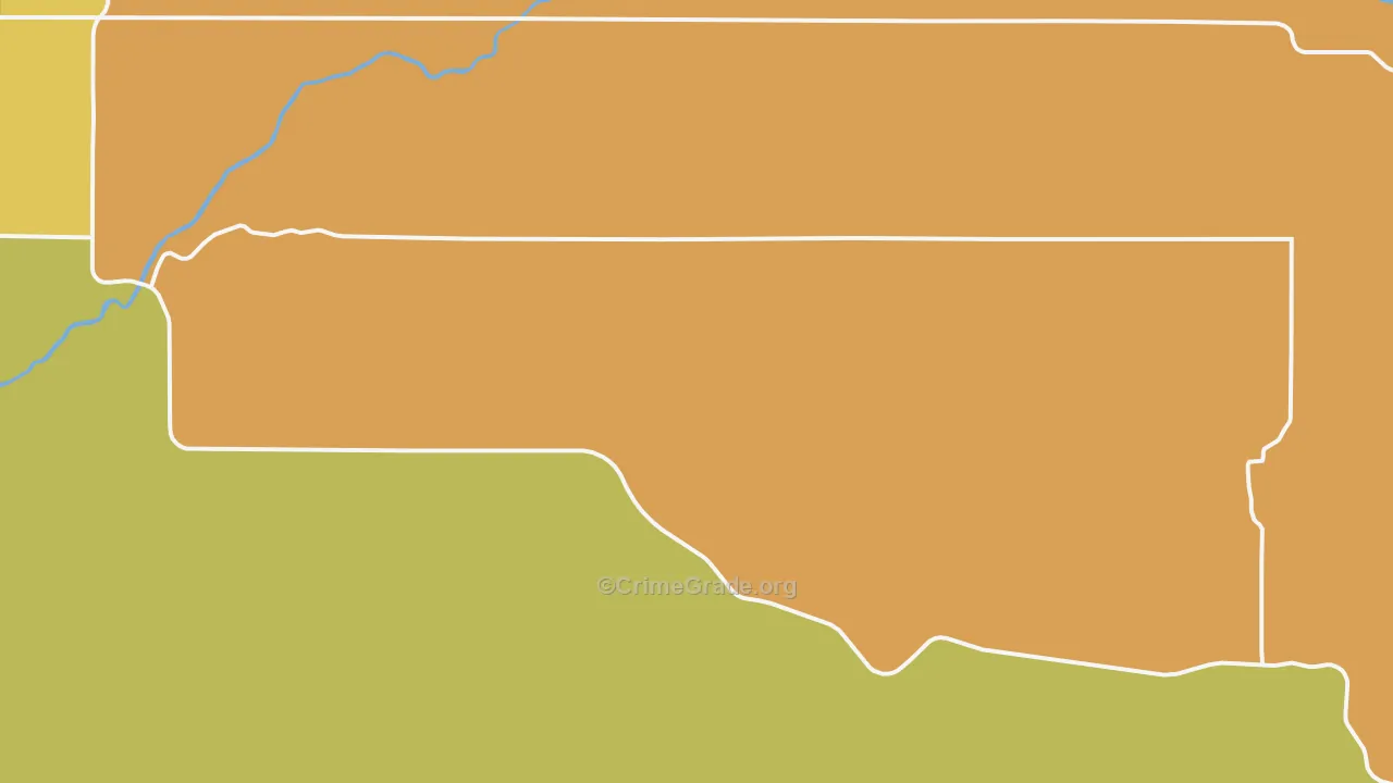 Drummond, ID Map of Vehicle Theft Rates