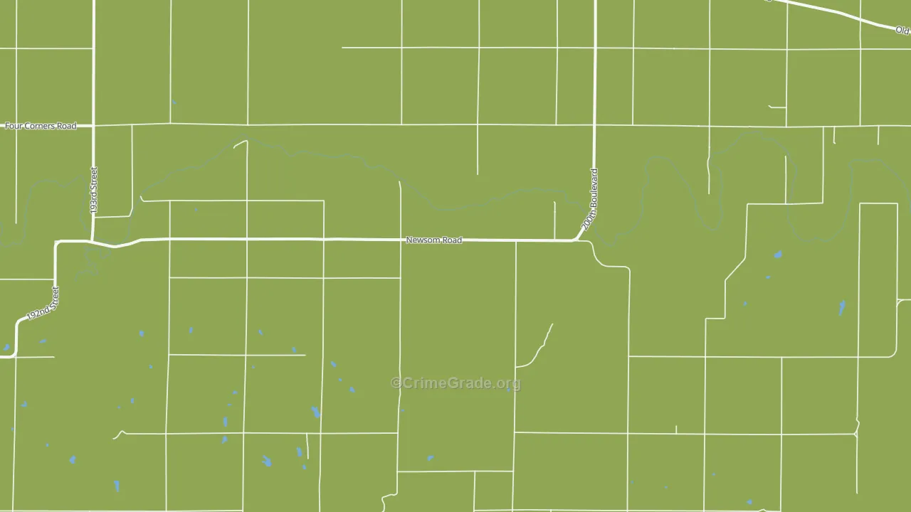 Dubuque, KS Map of Vehicle Theft Rates