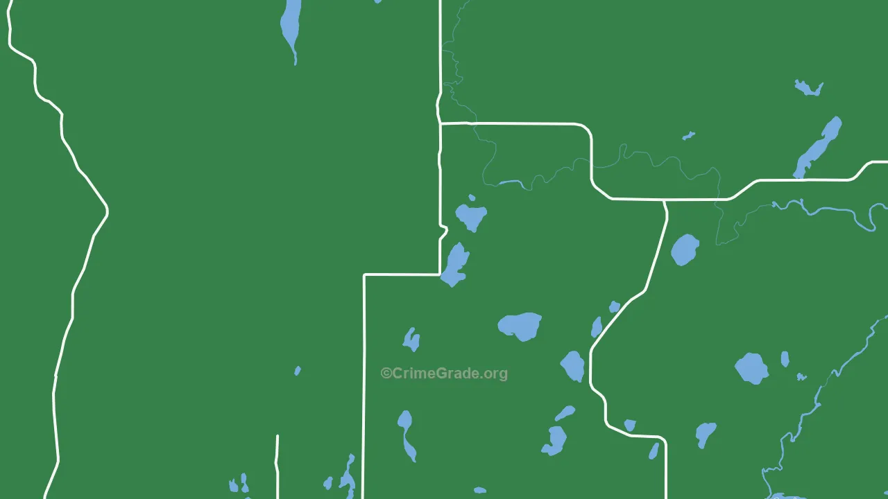 Duxbury, MN Map of Vehicle Theft Rates
