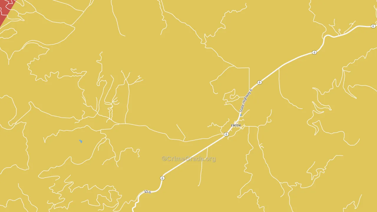 Emida, ID Map of Vehicle Theft Rates