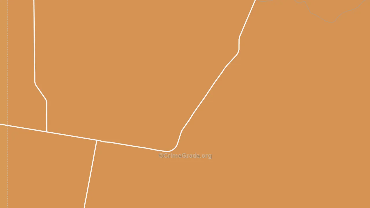 Escobas, TX Map of Vehicle Theft Rates