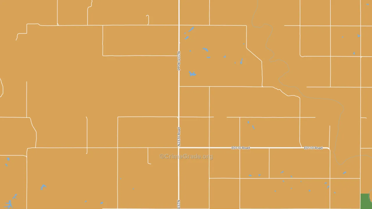 Fairvalley, OK Map of Vehicle Theft Rates