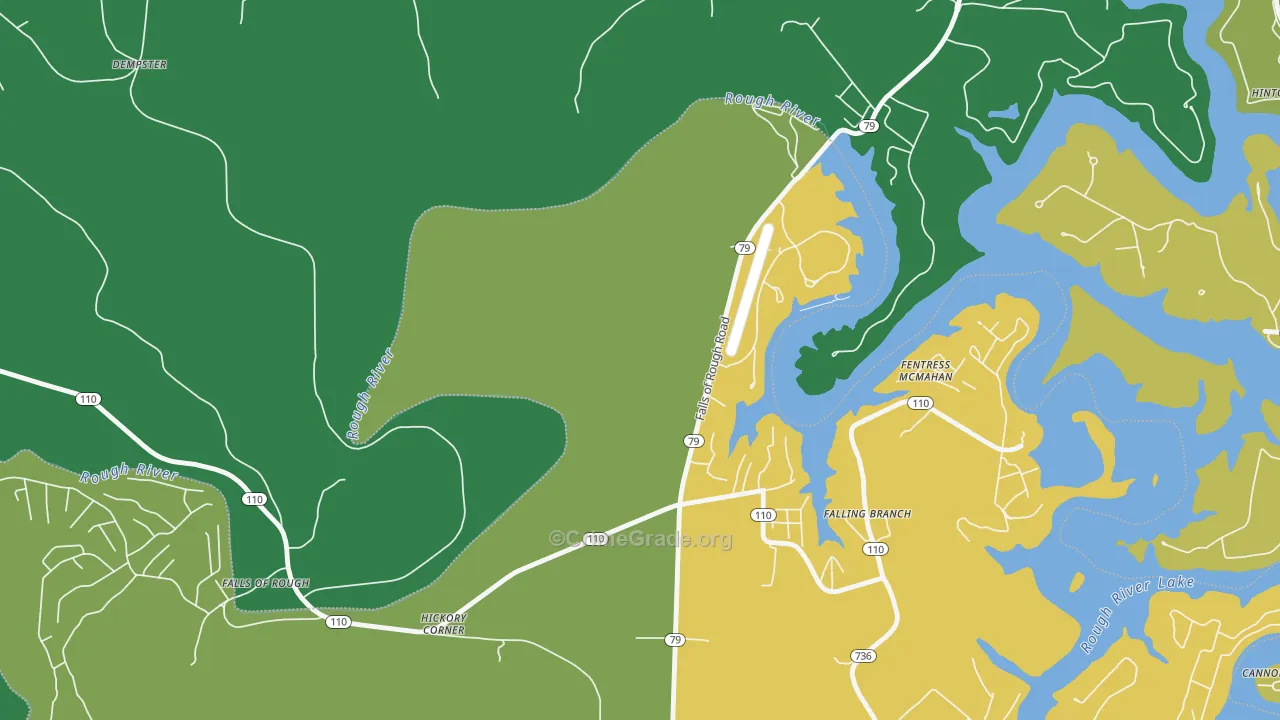 Fentress McMahan, KY Map of Vehicle Theft Rates