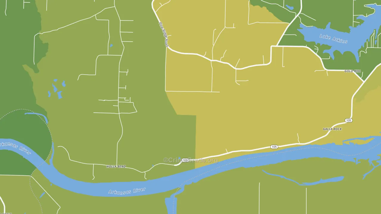 Fowler, AR Map of Vehicle Theft Rates
