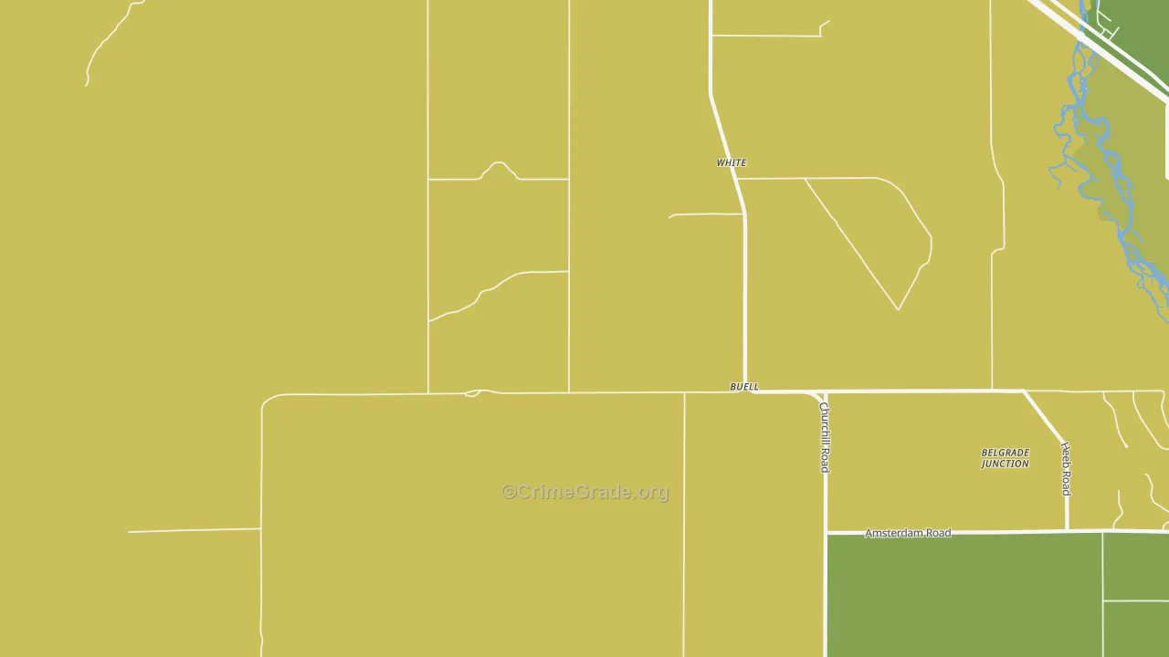 Francis, MT Map of Vehicle Theft Rates