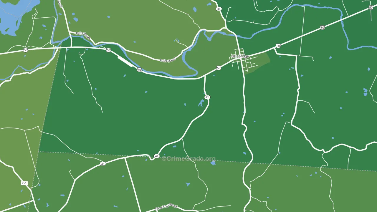 Fruitdale, OH Map of Vehicle Theft Rates