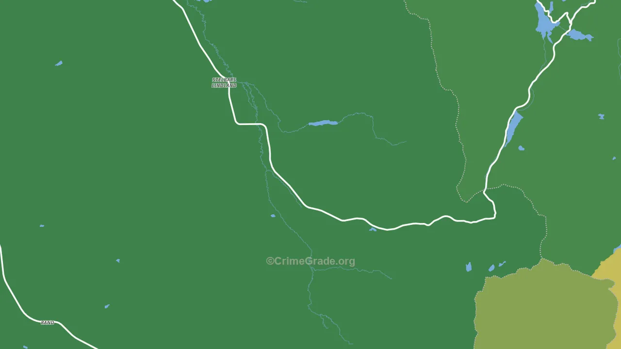 Gould, CO Map of Vehicle Theft Rates