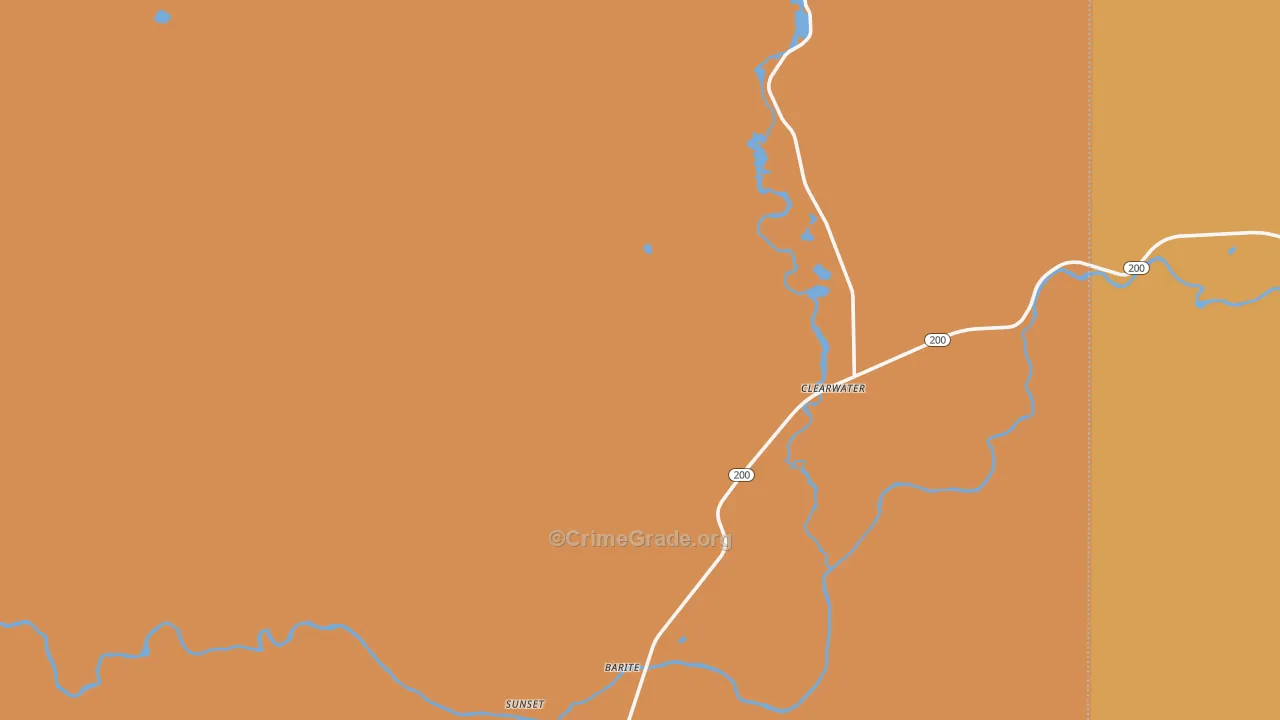 Greenough, MT Map of Vehicle Theft Rates
