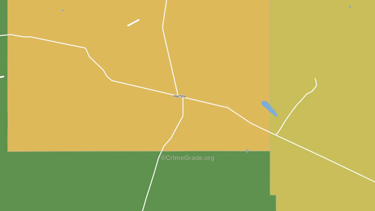 Hachita, NM Map of Vehicle Theft Rates
