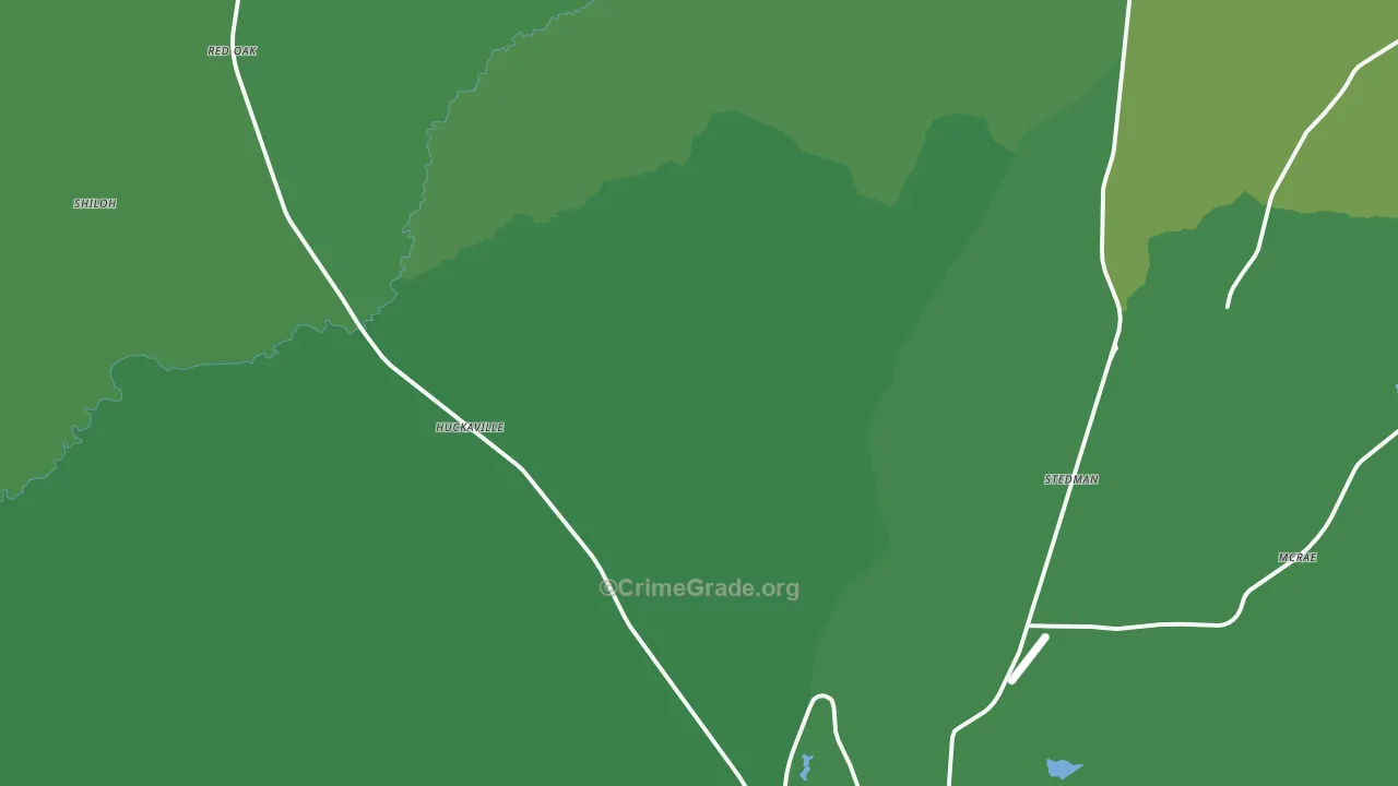 Hacoda, AL Map of Vehicle Theft Rates