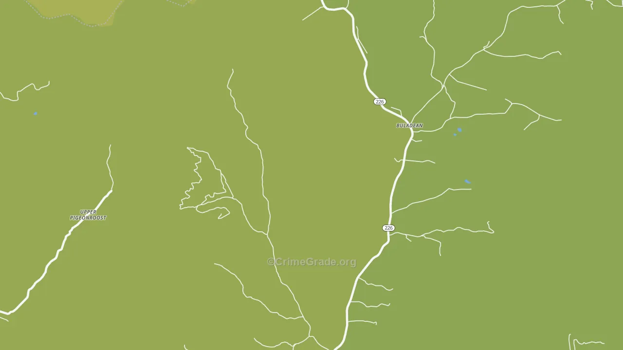 Harrell, NC Map of Vehicle Theft Rates