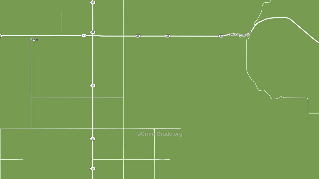 Hartley, SD Map of Vehicle Theft Rates