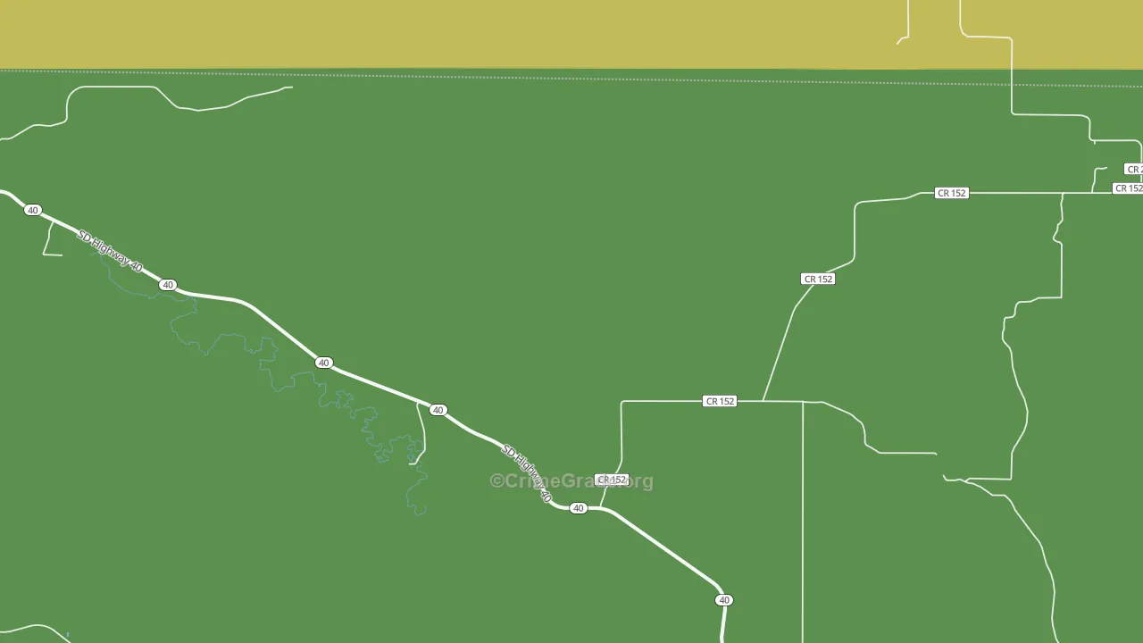 Hayward, SD Map of Vehicle Theft Rates