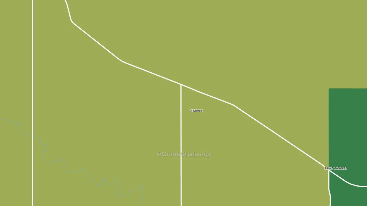 Herrick, SD Map of Vehicle Theft Rates