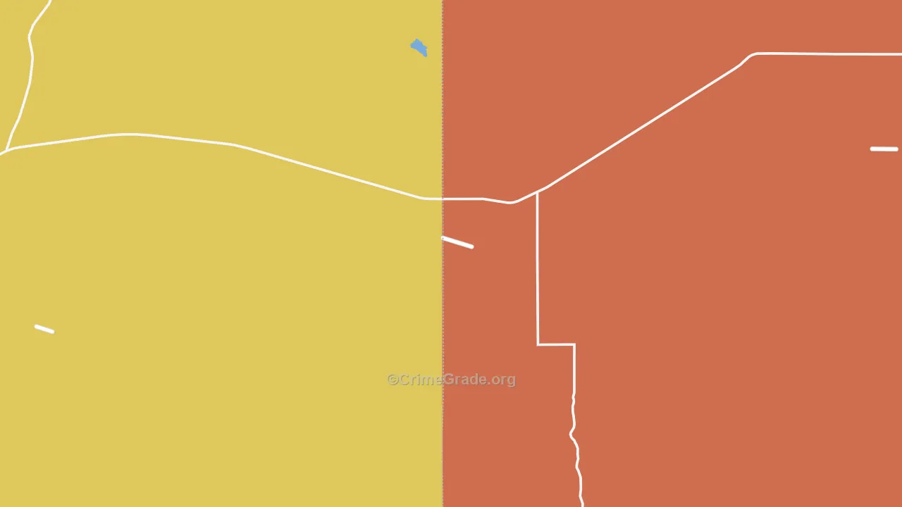 Hill City, ID Map of Vehicle Theft Rates