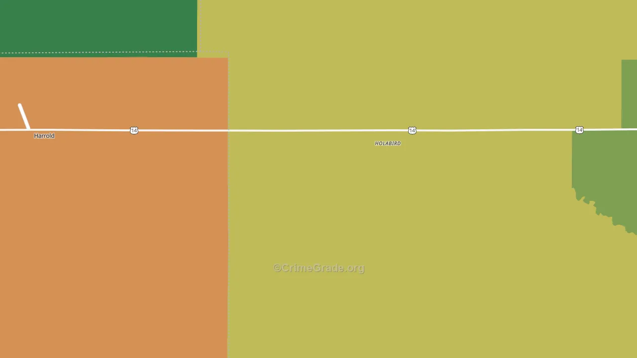 Holabird, SD Map of Vehicle Theft Rates