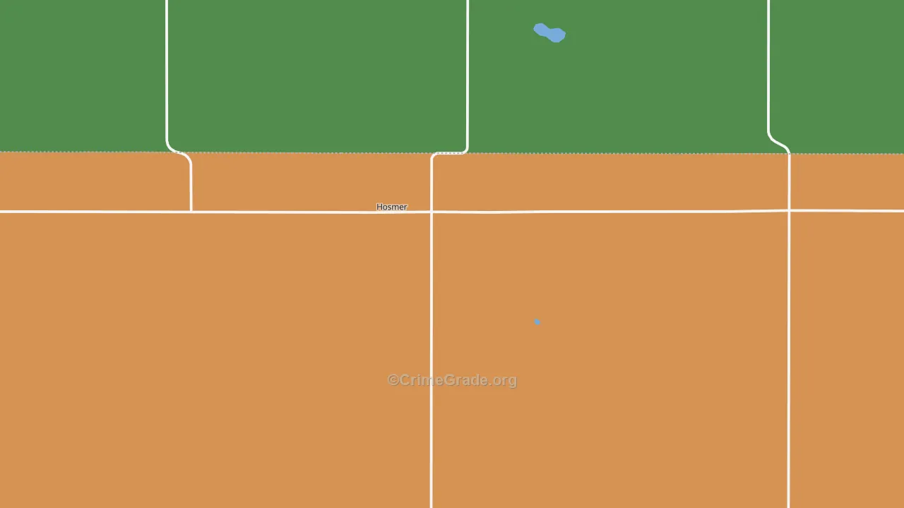 Hosmer, SD Map of Vehicle Theft Rates