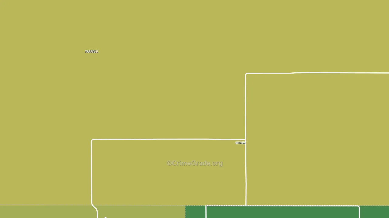 House, NM Map of Vehicle Theft Rates