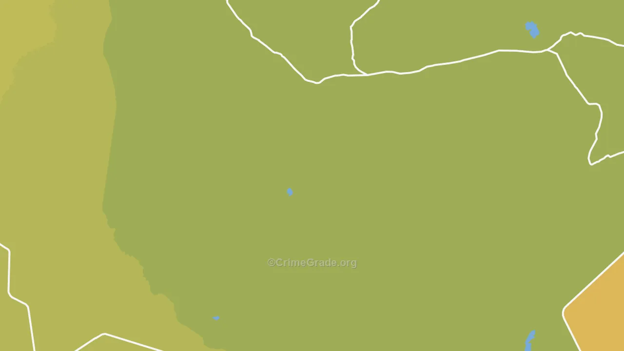 Huachuca Terrace, AZ Map of Vehicle Theft Rates