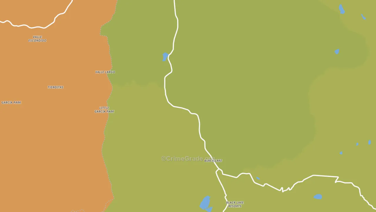 Idlewild, NM Map of Vehicle Theft Rates