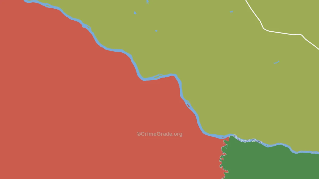 Iliad, MT Map of Vehicle Theft Rates