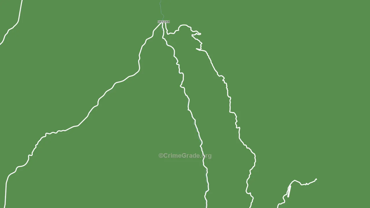 Imnaha, OR Map of Vehicle Theft Rates