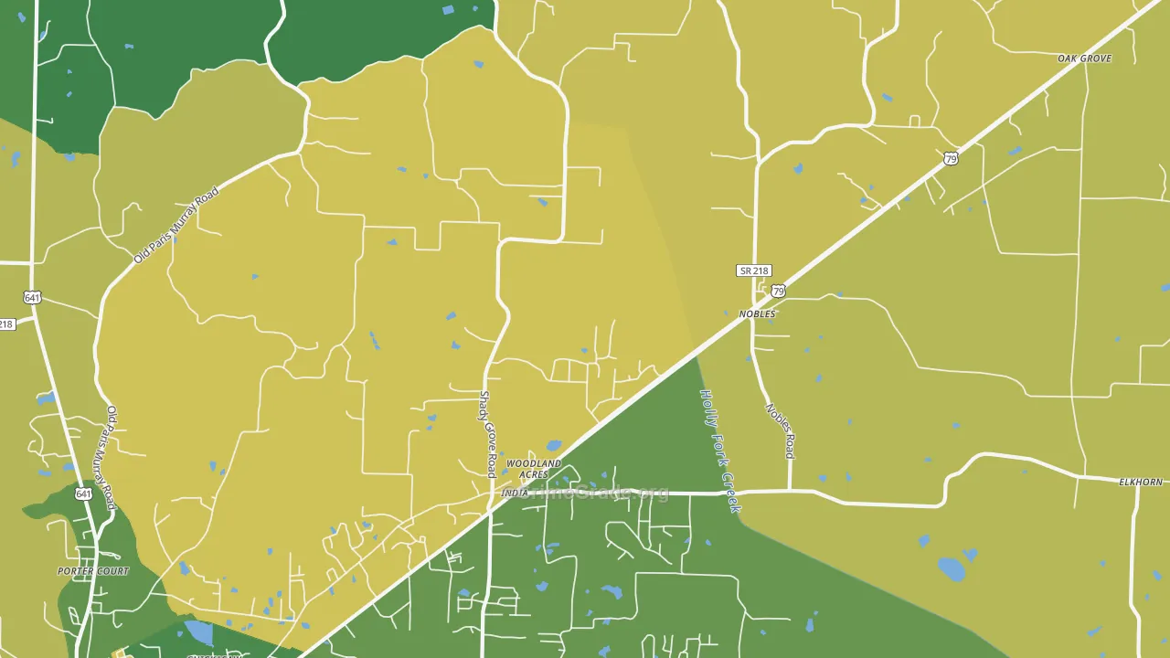 India, TN Map of Vehicle Theft Rates