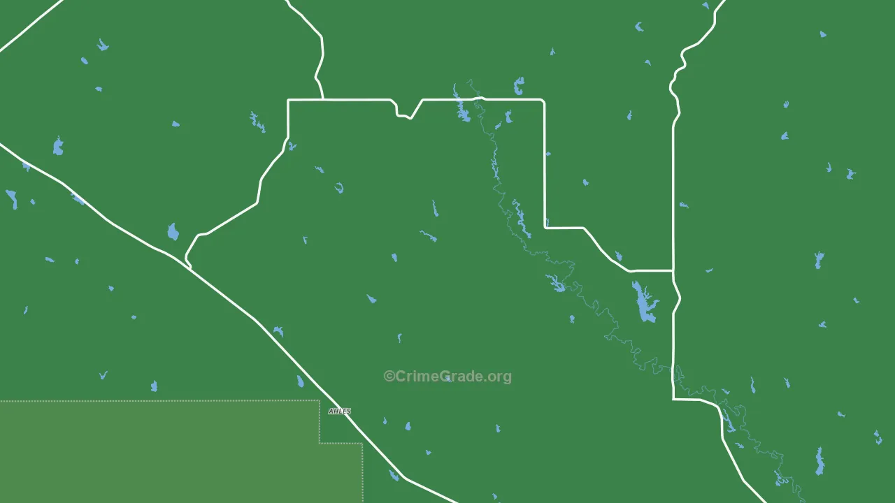 Ingomar, MT Map of Vehicle Theft Rates