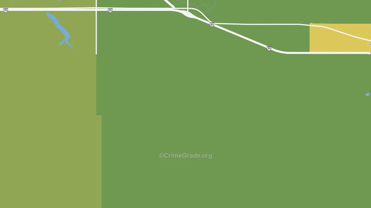 Iona, SD Map of Vehicle Theft Rates