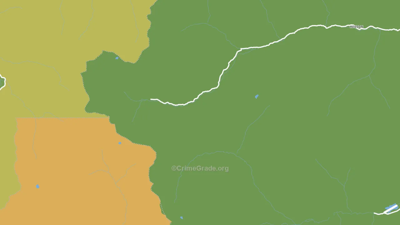 Ironton, CO Map of Vehicle Theft Rates