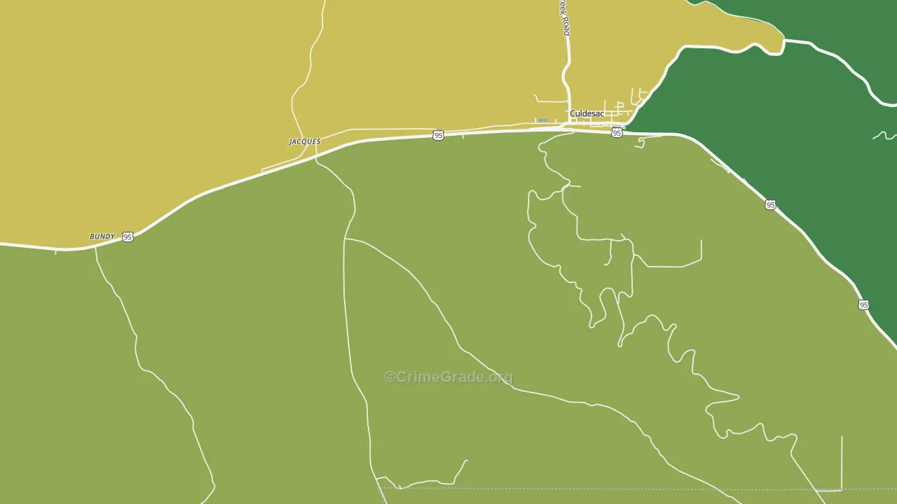 Jacques, ID Map of Vehicle Theft Rates