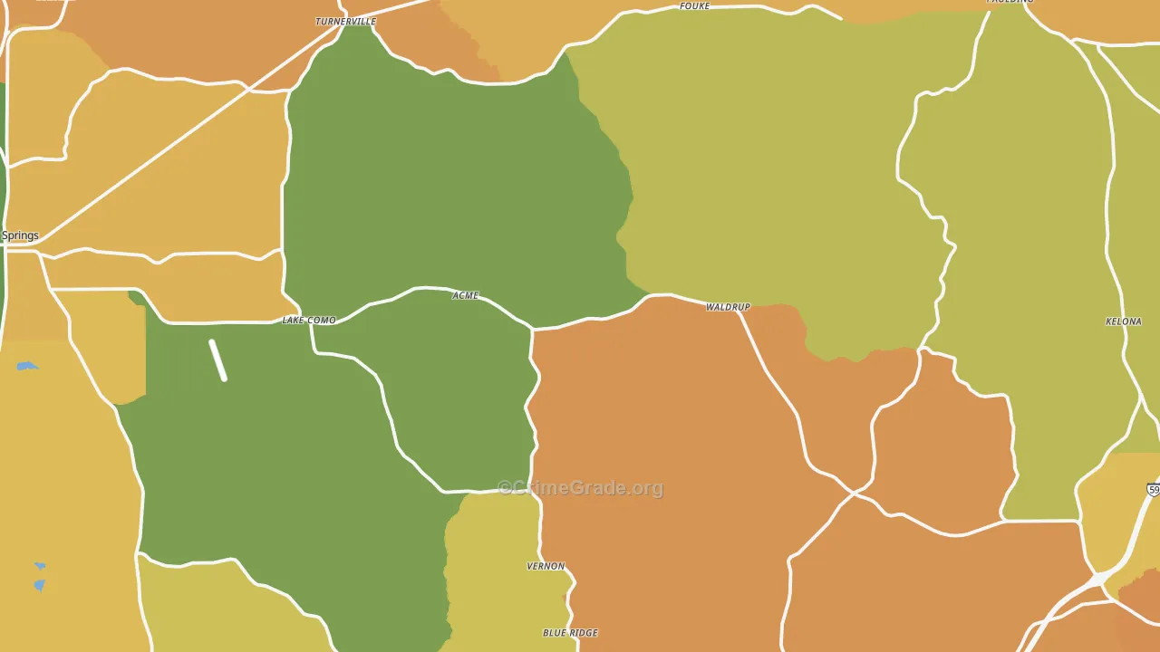 Jasper County, MS Map of Vehicle Theft Rates