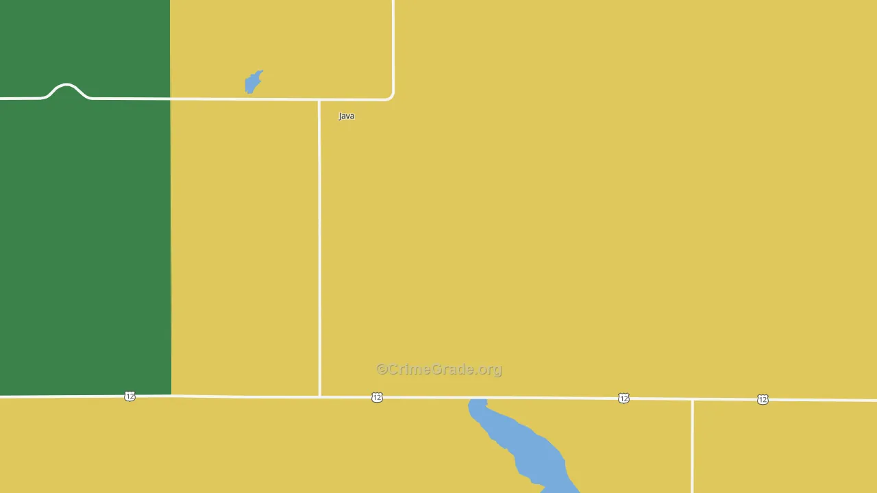 Java, SD Map of Vehicle Theft Rates