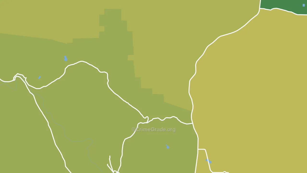 Jolon, CA Map of Vehicle Theft Rates