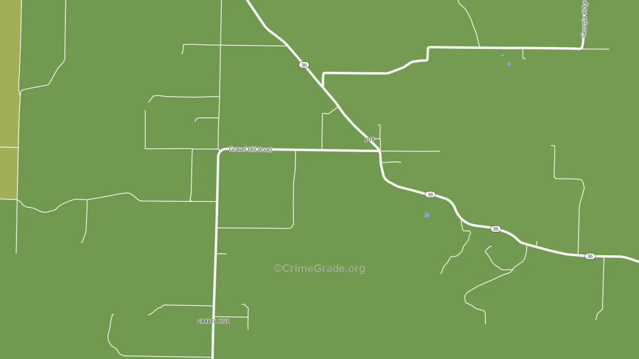 Joy, AR Map of Vehicle Theft Rates