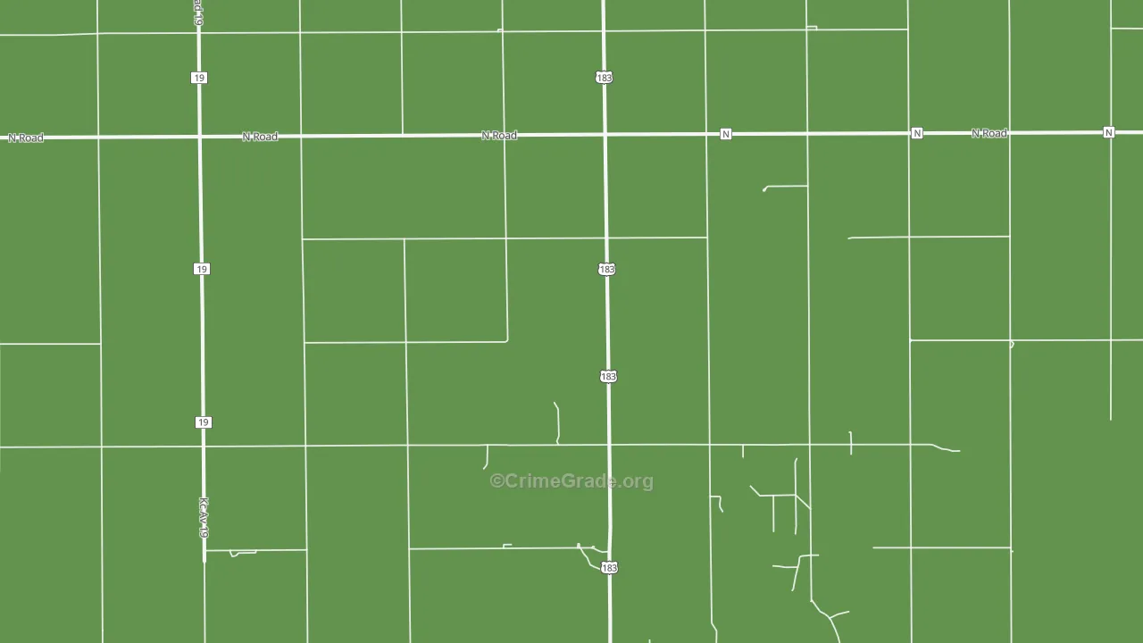 Joy, KS Map of Vehicle Theft Rates