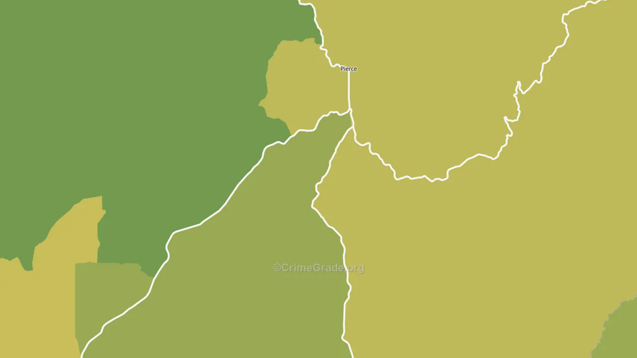 Judge Town, ID Map of Vehicle Theft Rates