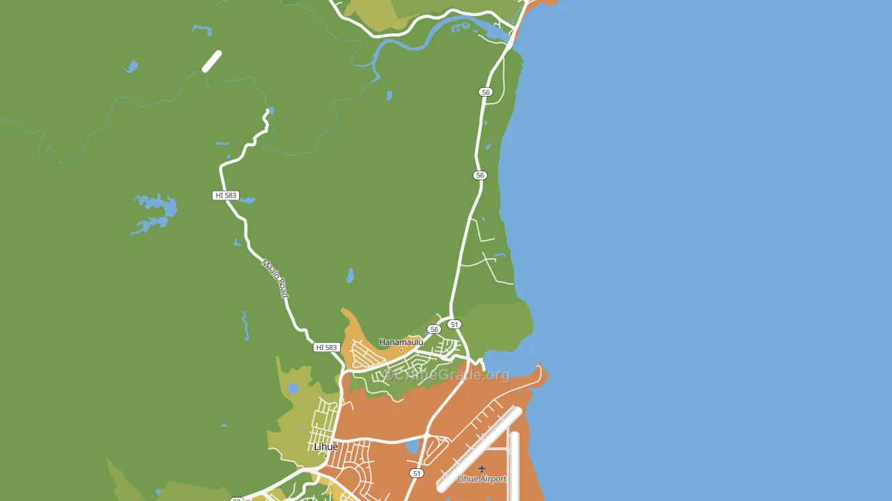 Kapaia, HI Map of Vehicle Theft Rates