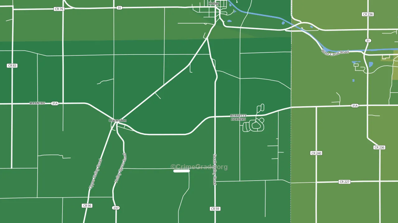 Kendall Mills, NY Map of Vehicle Theft Rates