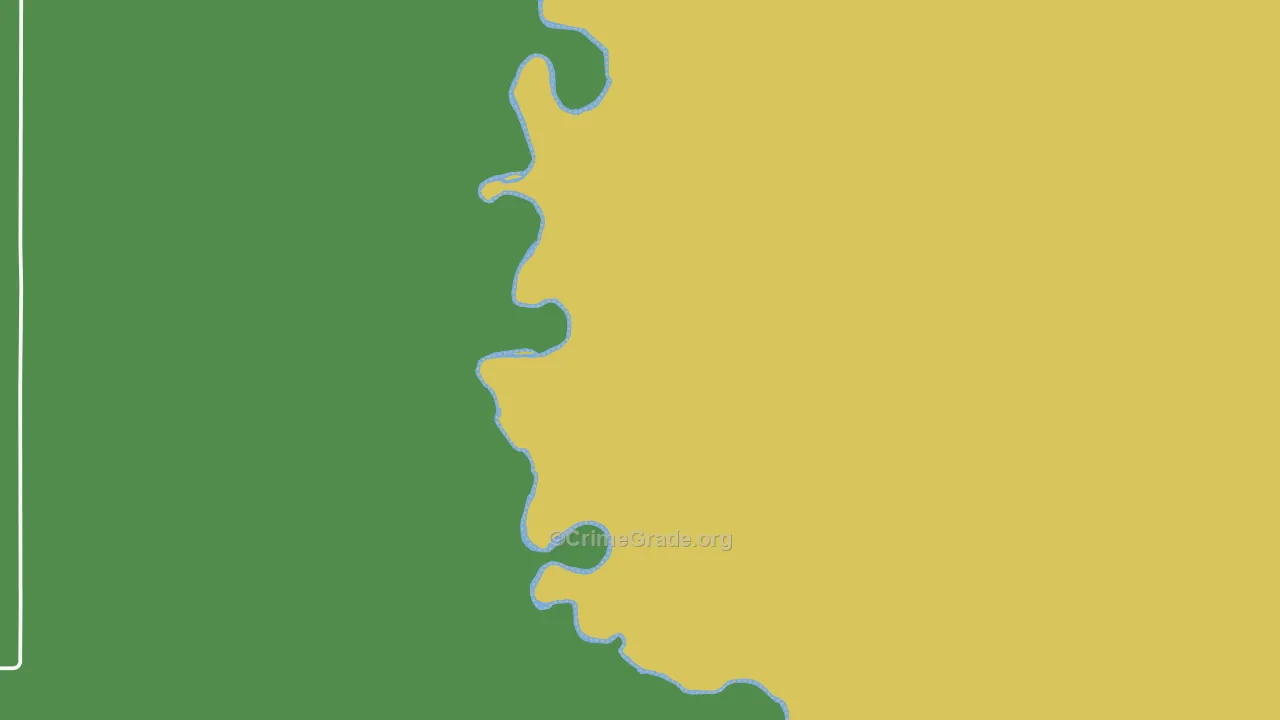 Kent, OR Map of Vehicle Theft Rates