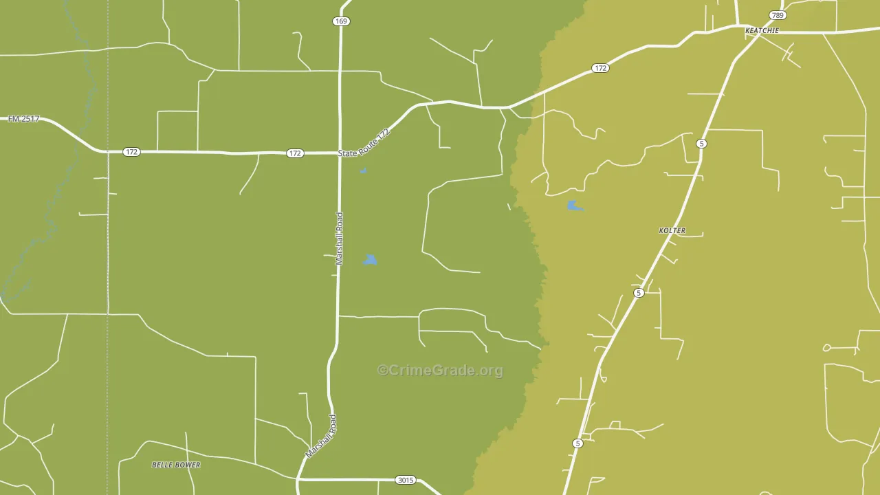 Kolter, LA Map of Vehicle Theft Rates