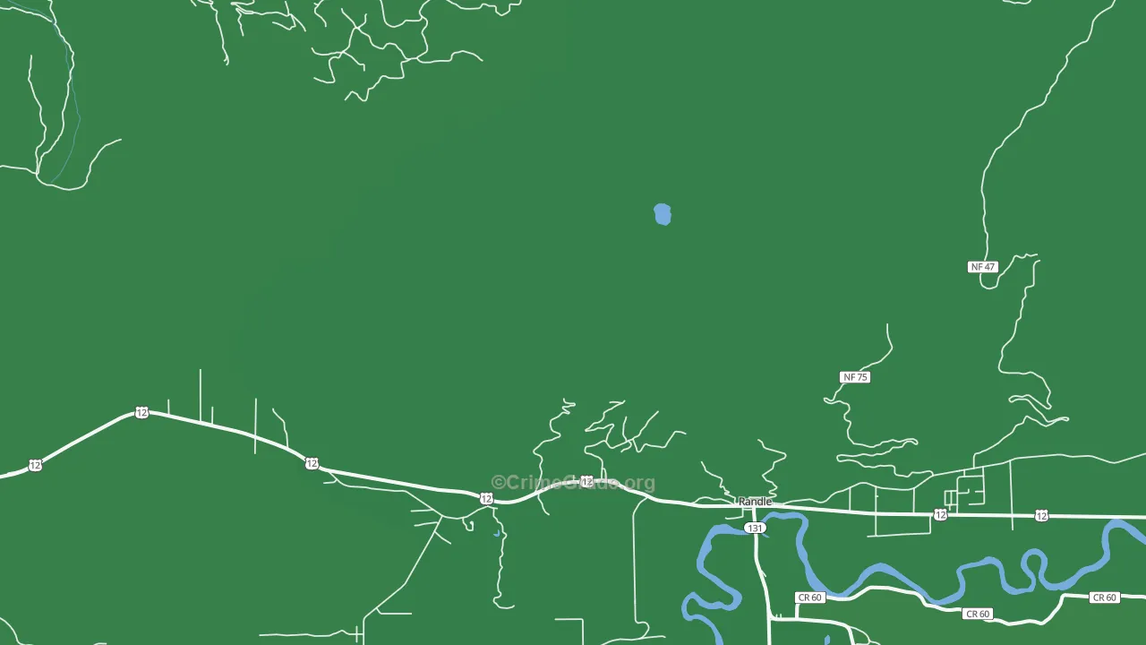 Kosmos, WA Map of Vehicle Theft Rates