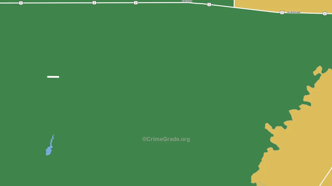 Kremlin, MT Map of Vehicle Theft Rates