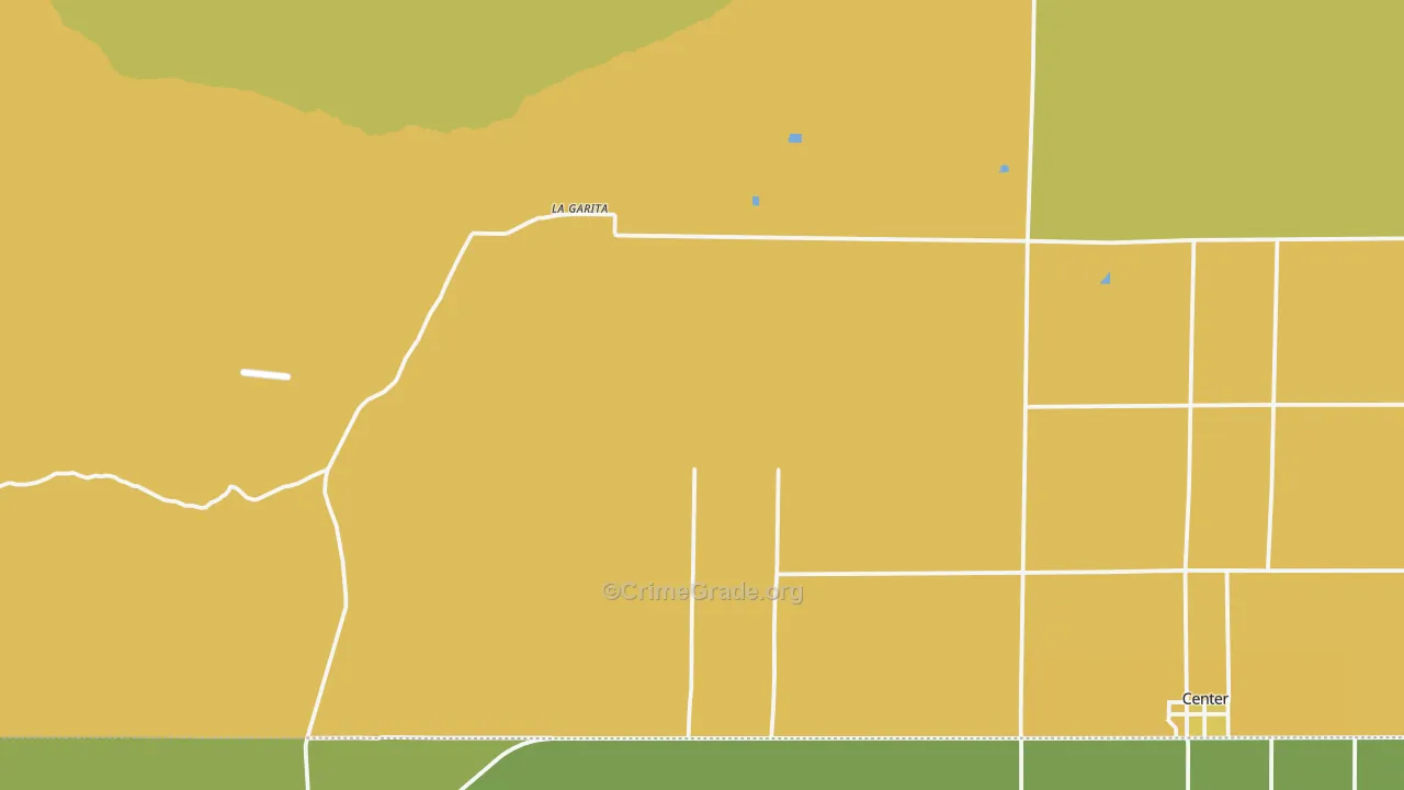 La Garita, CO Map of Vehicle Theft Rates