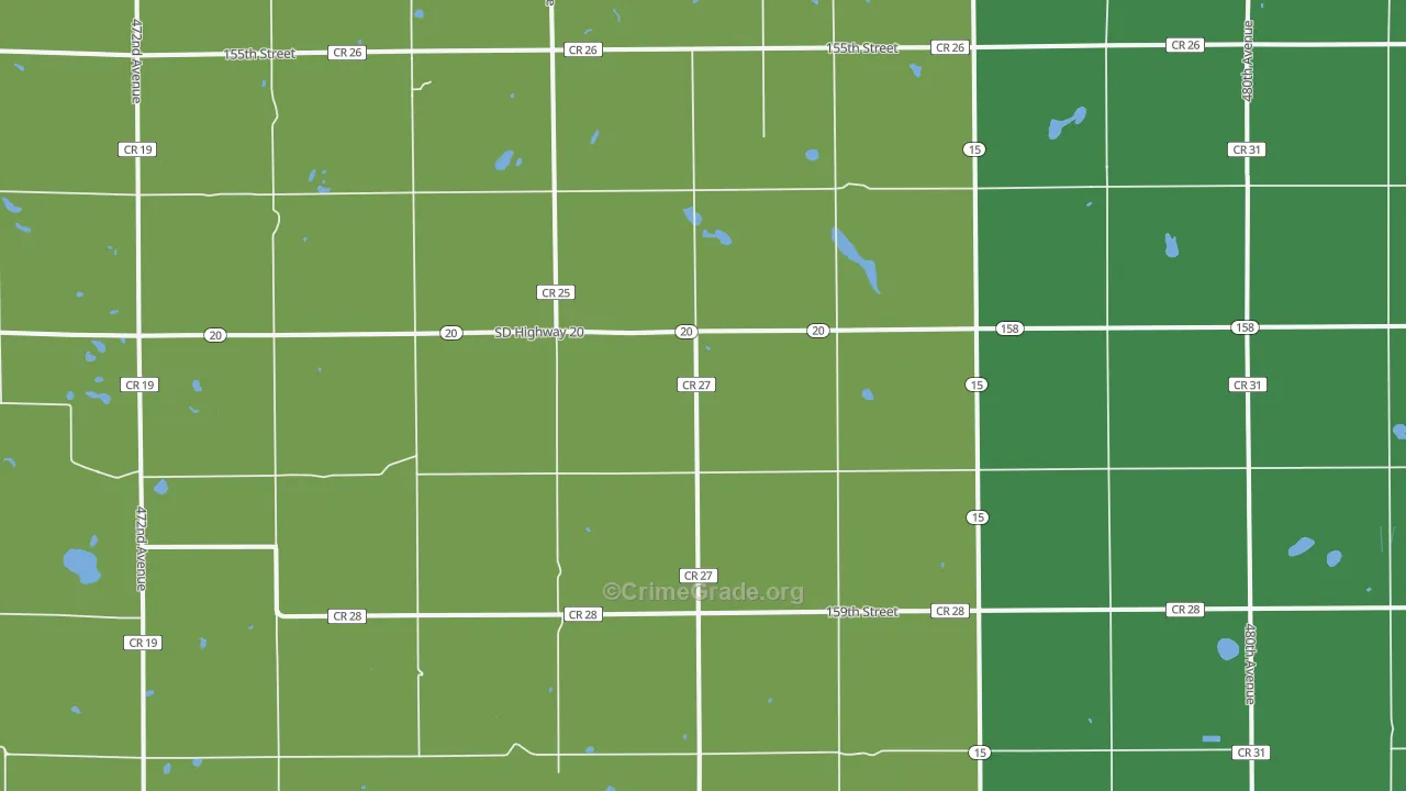 Labolt, SD Map of Vehicle Theft Rates