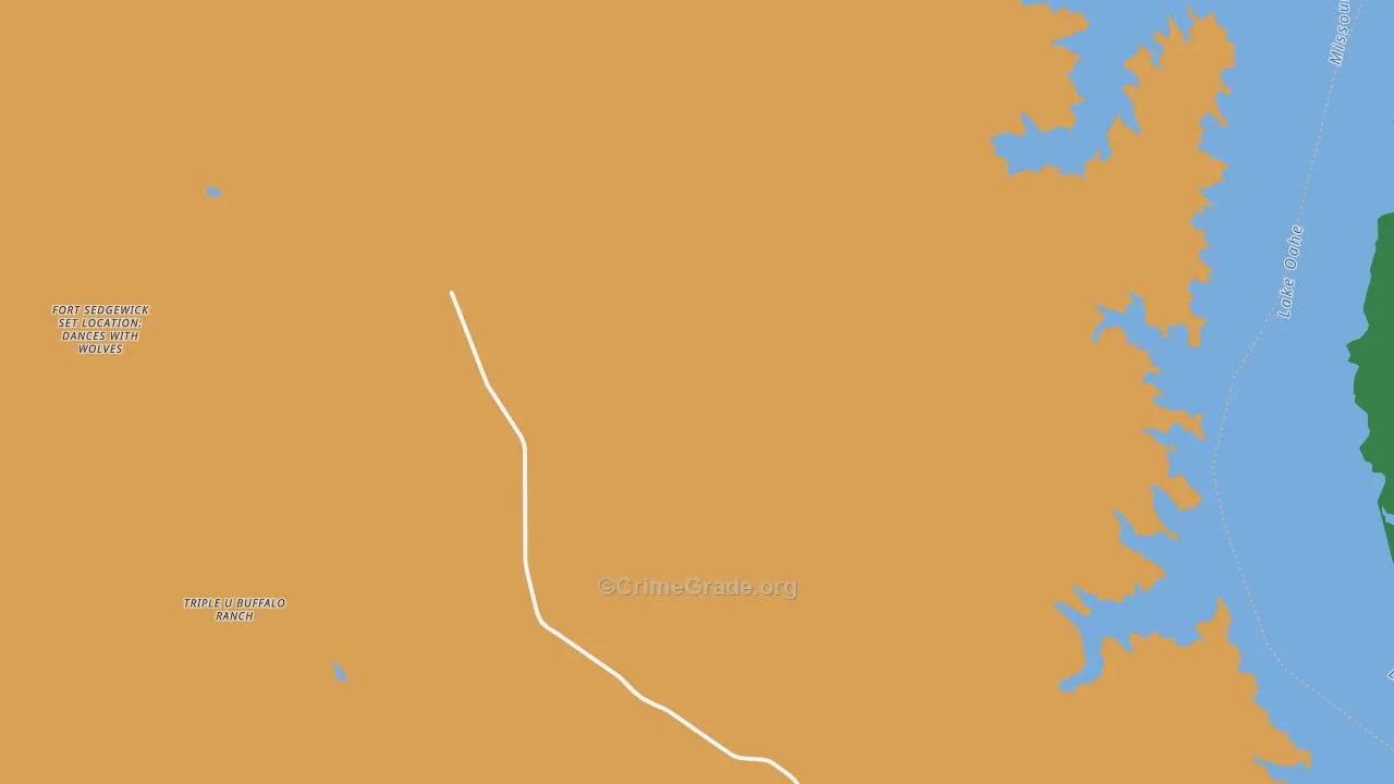 Lacy, SD Map of Vehicle Theft Rates
