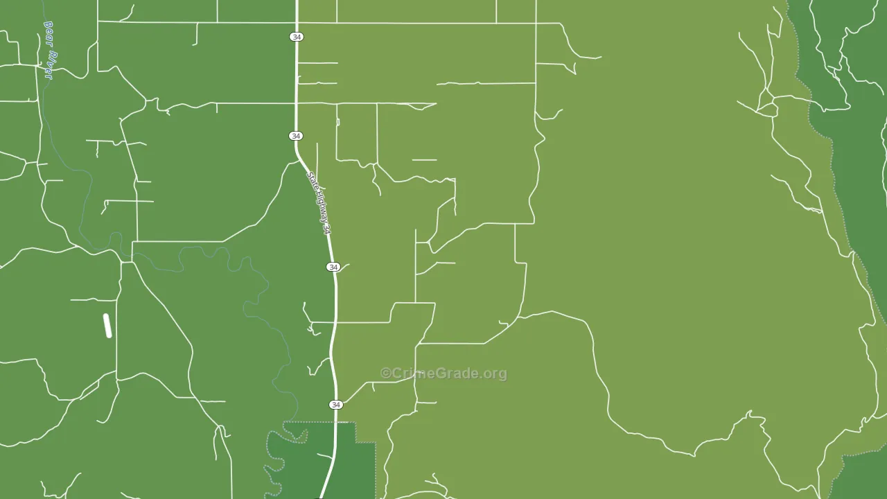 Lago, ID Map of Vehicle Theft Rates